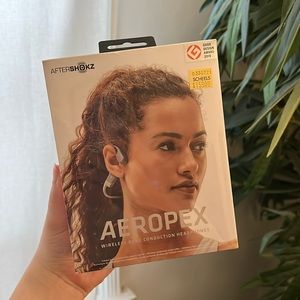 Aeropex wireless bone conduction headphones never opened! NWT